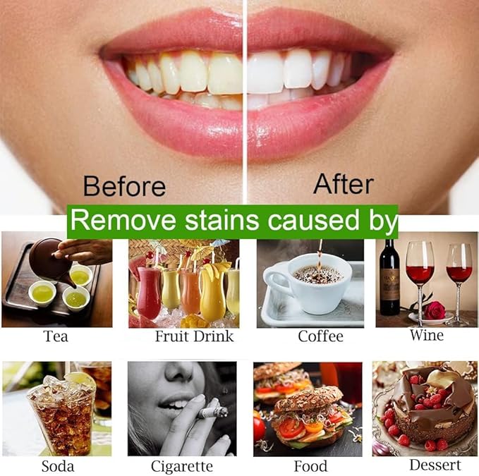 2-Pack Teeth Whitening Charcoal Powder, WUBLSYAN Activated Charcoal Tooth Cleaning Powder, Natural Toothpaste Alternative, Oral Care Sets Natural Coconut, Organic and Chemical Free