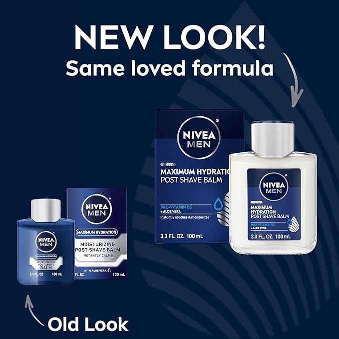 NIVEA FOR MEN Replenishing Post Shave Balm 3.30 oz