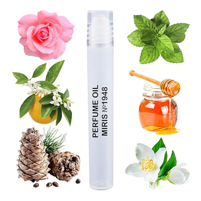 MIRIS No. 1948, Inspired by El Sa Le Parfum, Long-Lasting Perfume Oil for Women Roll-On, Rollerball 0.34 Fl Oz / 10 ml