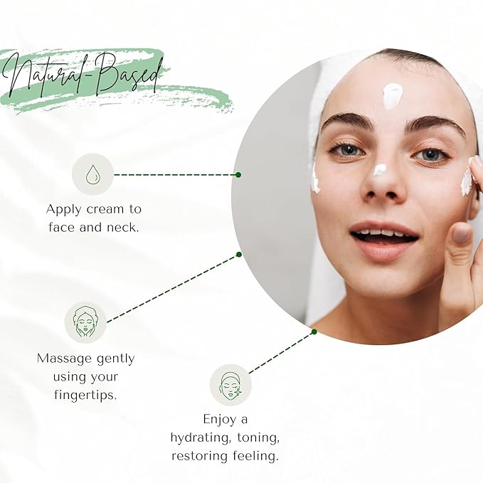 Merja Herbs Anti-aging Face Cream with Donkey Milk and Snail Extract, Aloe & Collagen - Day and Night - Tone refining cream - Enhances Skin Tone & Elasticity
