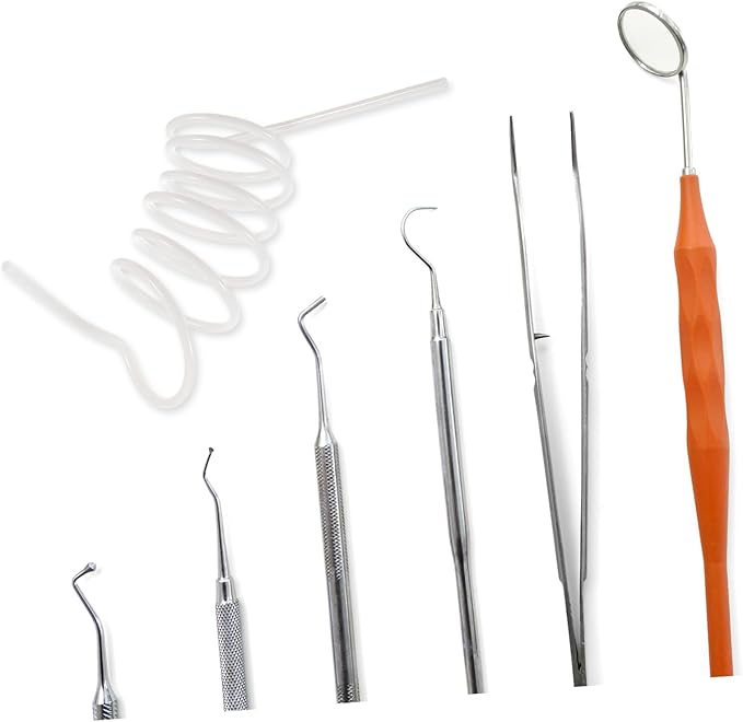 Water Flosser Hose Replacement for WP-100 WP-660 1 Piece Durable Plastic Water Tube Compatible with Oral Irrigators for Oral Hygiene