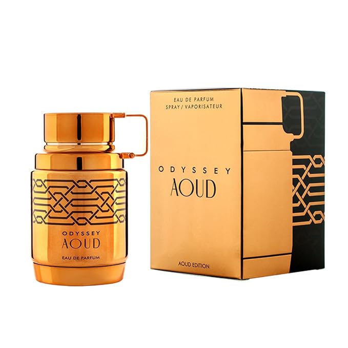 Armaf Odyssey Aoud Edition for Men Eau de Parfum Spray, 3.4 Ounce