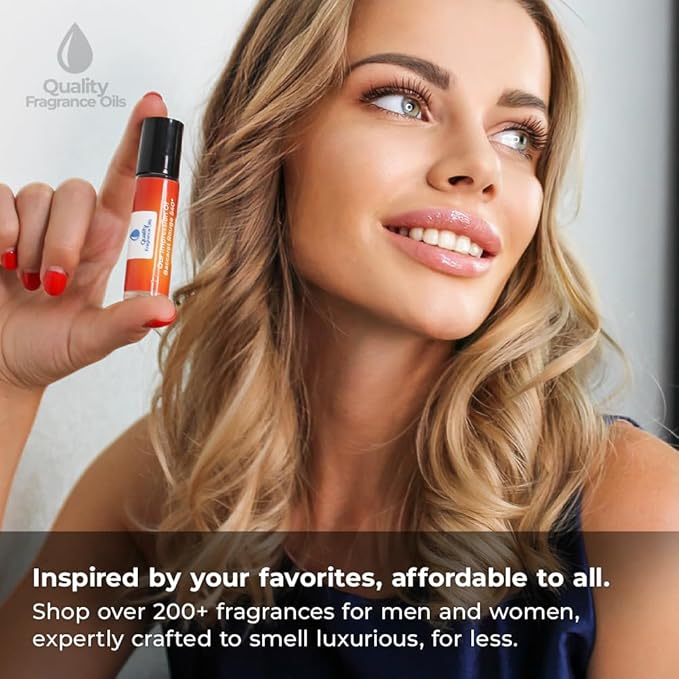 Quality Fragrance Oils' MK for Women Impression #242 | Long-Lasting Perfume Oil, Alcohol-Free, Strong Scent, 10ml Roll-On | Affordable Alternative to Designer Fragrances