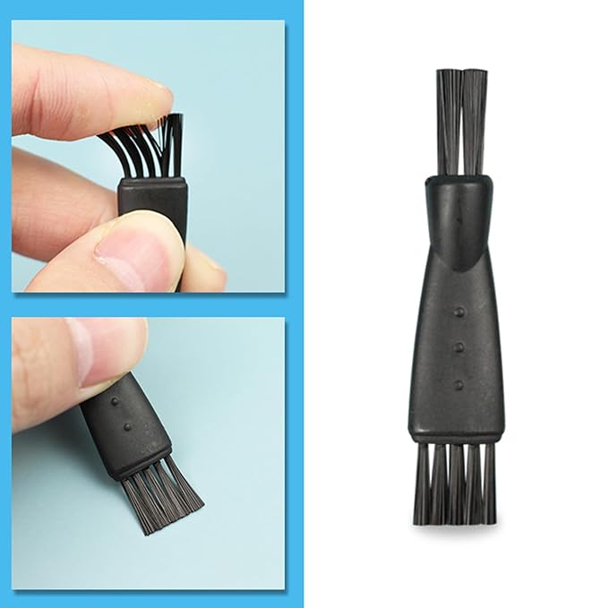 12PCS INVODA Shaver Cleaning Brush Electric Razor Cleaning Brushes for Men Trimmer Hair Remover Shaving Manual Razor Cleaning Brush Replacement Brushes