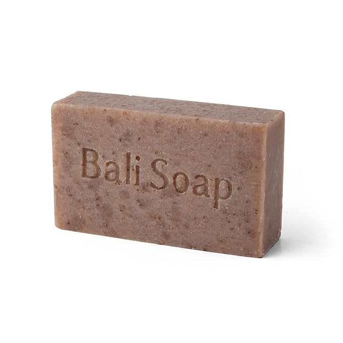 Bali Soap - Vanilla Natural Soap Bar for Men & Women - Vegan, Handmade, Exfoliating, Moisturizing Soap - 3 Pack, 3.5 Oz Each