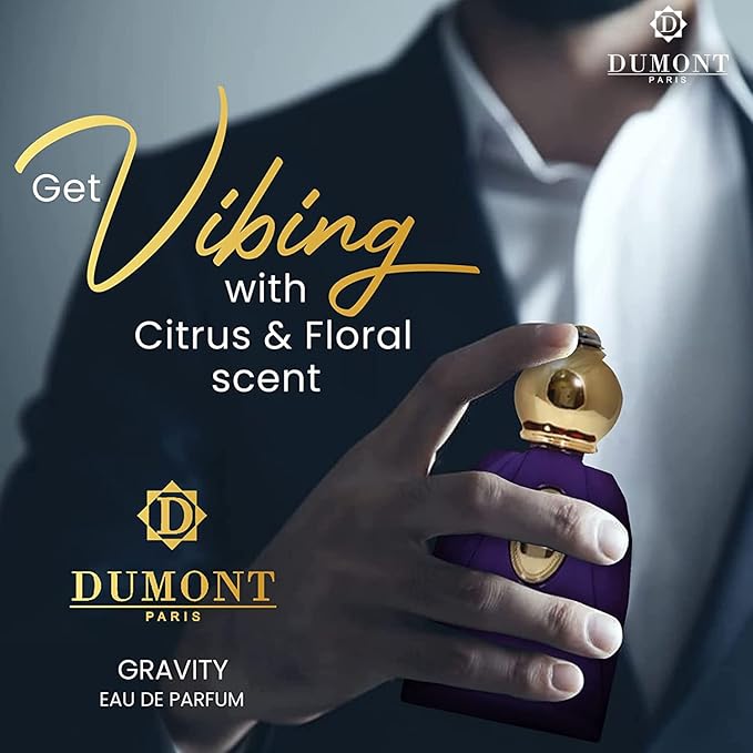 Dumont BOROUJ MODERNITY - 85ml Travel Size - Arabian-Inspired Unisex Perfume for Men & Women - Citrus, Floral, Fruity, Amber & Wood Fragrance - Long Lasting Cologne Mist & Body Spray
