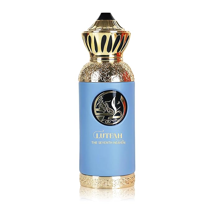 Lutfah Seventh Heaven Luxury Cologne for Men - Sicilian Bergamot,White Amber,Vetiver-80ml Eau de Parfum - Long Lasting - Versatile Signature - Elite Gift