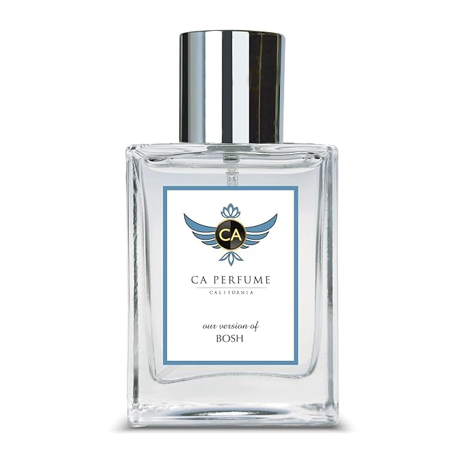 CA Perfume Impression of Bosh for Men Woody Spicy Fragrance Long Lasting Mens Cologne Eau De Parfum 1.7 Fl Oz 50ml