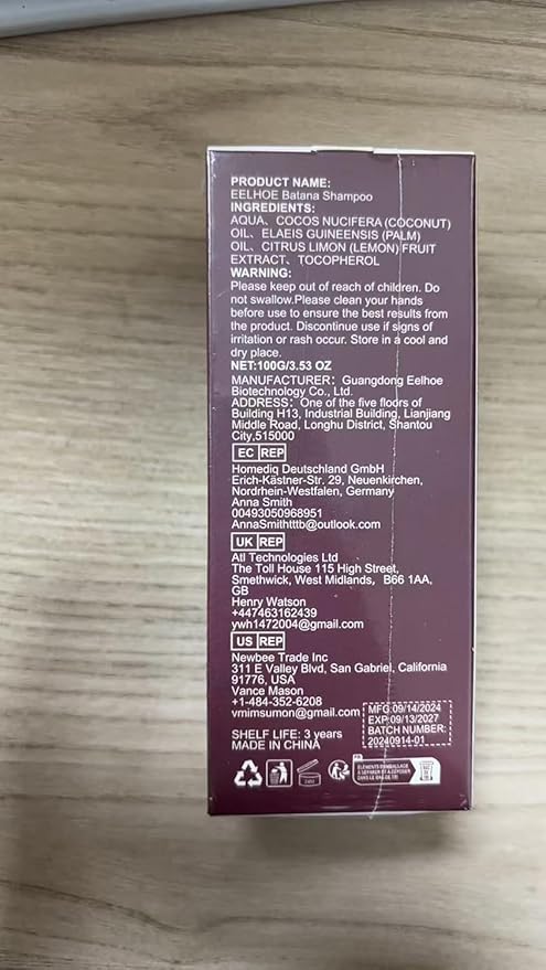 Shampoo Batana For Hair Growth, Shampoo Batana And Conditioner Oil (2 Pcs)
