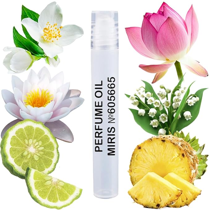 MIRIS No. 605665, Inspired by Donna, Long-Lasting Perfume Oil for Women Roll-On, Rollerball 0.34 Fl Oz / 10 ml