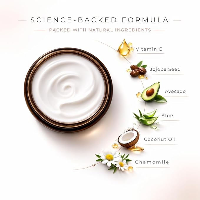 Wrinkle Cream For Face- Anti-Aging Moisturizer- Retinol Collagen Face Cream w/Hyaluronic Acid – Hydrating Firming Cream for Fine Lines and Deep Wrinkles- Day & Night Use for Women and Men- 4oz Jar.