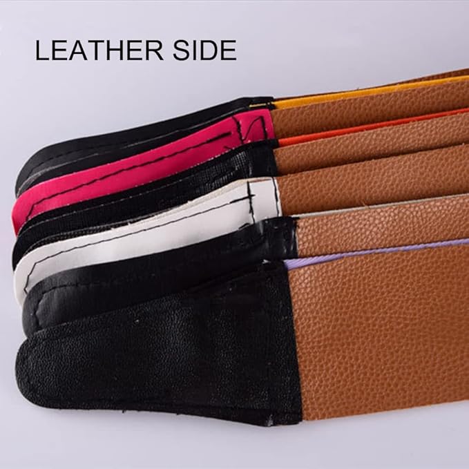 2 Pack Straight Razor Strop Leather Sharpening Strap Sharp Edge Blade Sharpener Strops for Barber Straight Edge Razors Shaving Knife Folding Knife Pocket Knives Starter Beginners