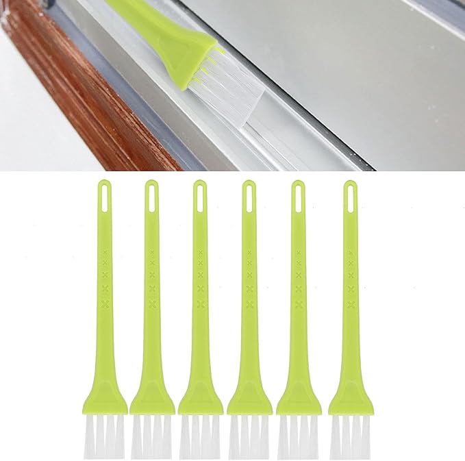 Shaving Brush Cleaning Brush Set, 6pcs Electric Shaver Small Trimmer Dustpan Brushes with Hanging Hole Design, for Small Household appliances and Household Cleaning.