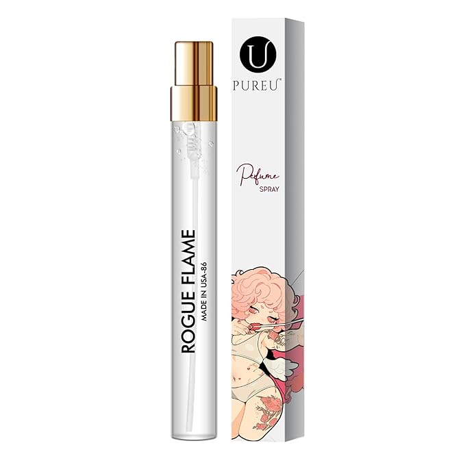 Perfume Oil for Women Men Saffron Amber Long Lasting Eau De Parfum Cologne Body Oil Travel Size 0.4oz/12 mL