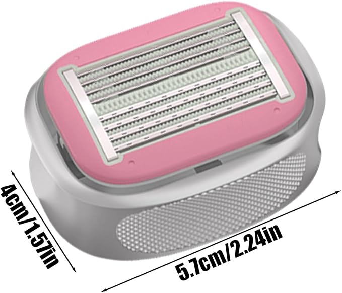 Bald Head Shaver - Manual Hair Clipper, Handheld Grooming Tool, Portable Stainless Razor, Compact Shaving Device | Convenient Grooming Instrument for scalp legs arms face daily travel seniors athletes
