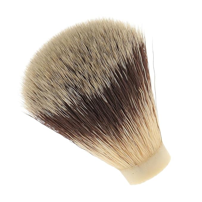8 Pieces Soft Facial Shaving Brush Head Knots Replacement for DIY Beard Shaver Hair Brush Handle Hairdressing Hair Removal Tools