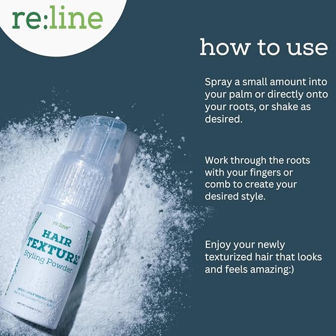 re:covery Hair Bundle – Biotin Shampoo + Conditioner + Thickening Powder – Thicker, Fuller Hair – Strengthens, Nourishes & Adds Instant Volume