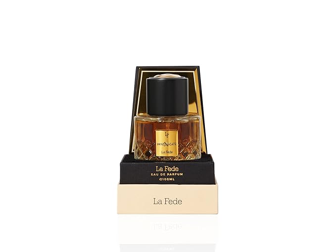 Khadlaj La Fede Intoxicate Eau de Parfum Spray for Unisex, 3.4 Ounce