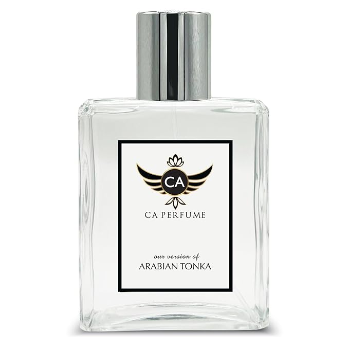 CA Perfume Impression of Arabian Tonka for Women and Men Eau De Parfum Amber Woody Scent Long Lasting Unisex Fragrance Signature Scent for Day and Night Wear 3.4 Fl Oz 100ml