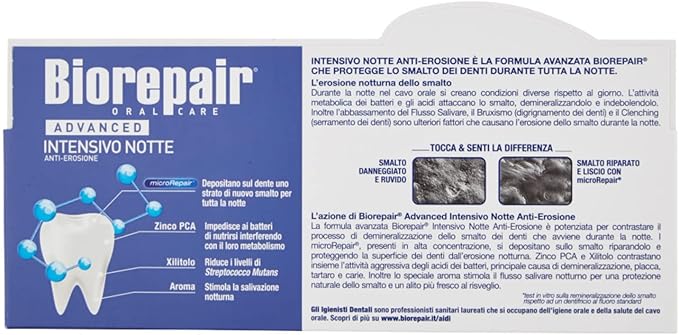 Biorepair Paste Oralcare Intensive Night Repair 75ml by COSWELL SpA