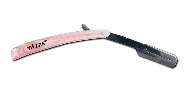 TAIZE - Straight Razors - Pink Marble - 5''