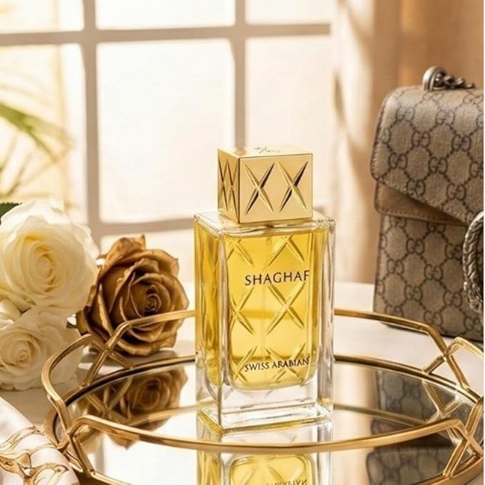 Swiss Arabian Shaghaf (Feminine) - Luxury Products From Dubai - Long Lasting Personal EDP Spray Fragrance - A Seductive Signature Aroma - 2.5 Oz