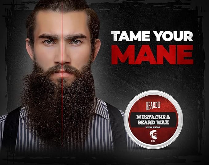 BEARDO Beard & Mustache Wax 50g