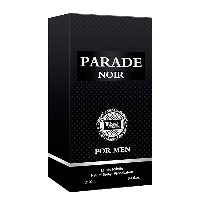Hybrid & Company Parade Noir For Men Eau De Toilette Vaporisateur Natural Spray 3.4 Fl Oz