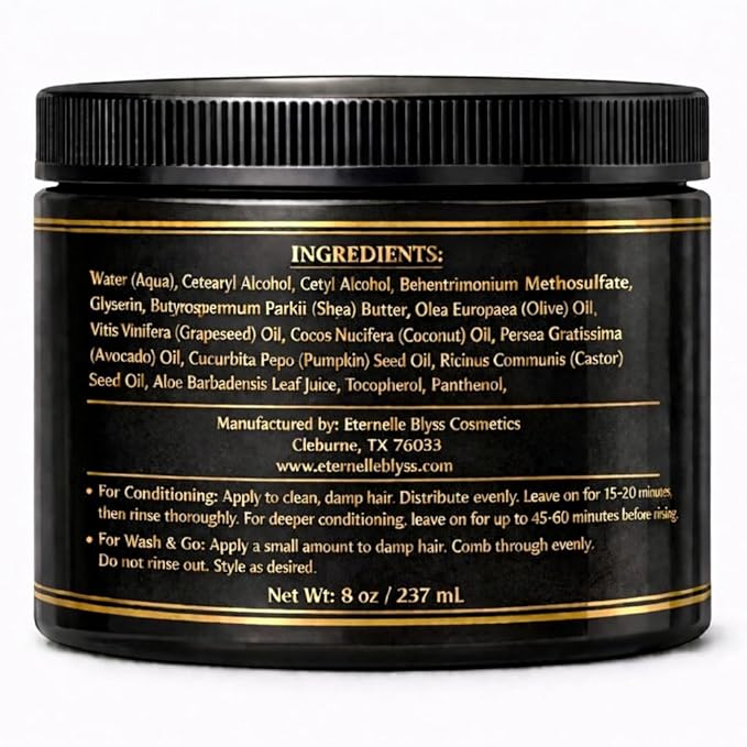 Hair Cream Conditioner. Good For Wash & Go