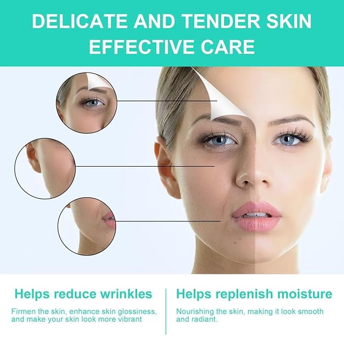 Retinol Face Cream, Collagen Neck Cream for Firming and Lifting, Anti-Wrinkle and Fine Line Reduction, Suitable for Men and Women, Instant Facial Lift Wrinkle Cream, Renew and Protect Your Skin 1.76oz