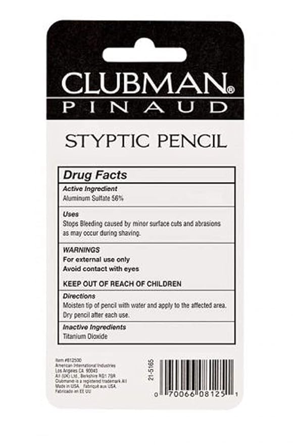 Clubman Styptic Pencil Jumbo (3 Pack)