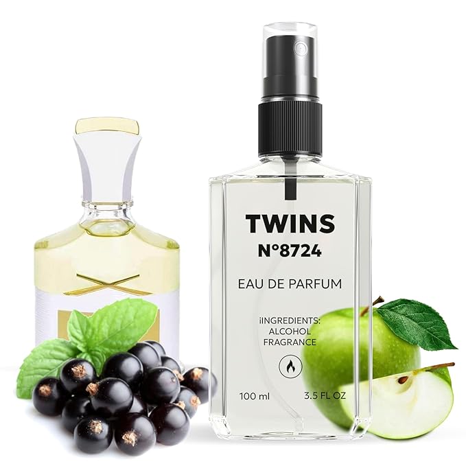 TWINS Impression of Aventus For Her | Perfume for Women Eau de Parfum | No.8724 | 3.4 Fl Oz / 100 ml