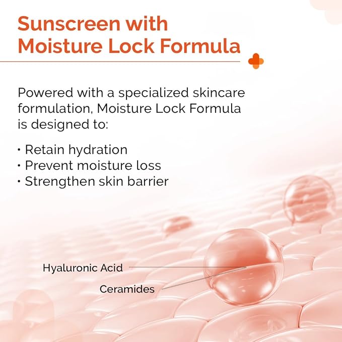 The Derma Co 1% Hyaluronic Sunscreen Hydrating Gel SPF 50 PA++++ | For Dry, Sensitive Skin | UVA/UVB, Broad Spectrum & Blue Light Protection | Clinically Tested - (In -Vivo) | For Men & Women | 50 g