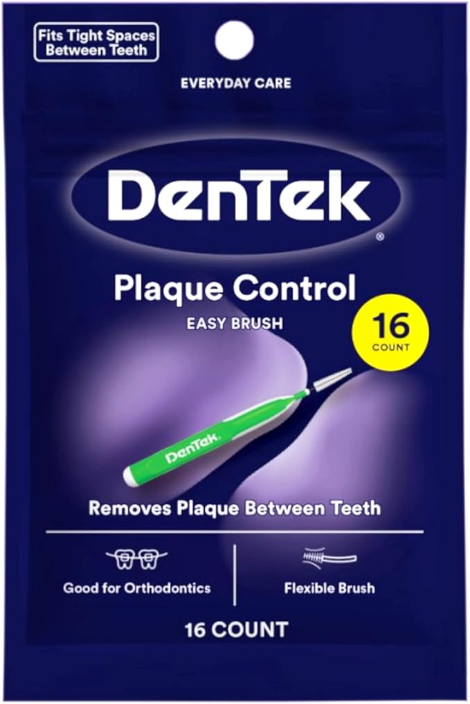 Dentek Easy Brush Cleaners Extra Tight Spaces 16 Count (6 Pack)