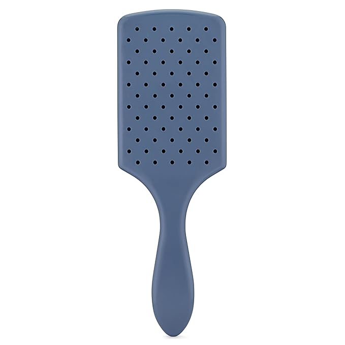 Wet Brush Paddle Detangler Hair Brush, Elemental Blue, Ultra-Soft IntelliFlex Bristles with AquaVent Design, Great For Treatment & Mask Application, Women, Men, Wet, Dry and Damaged Hair