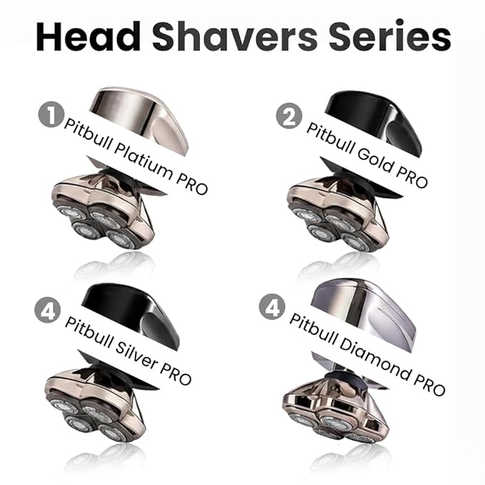12 Pack Shaver Replacement Blades Compatible with Pitbull Shaver Gold PRO & Silver - Pitbull Shaver Replacement Blade, Enhanced Pitbull Shaver Replacement Heads for Superior Shaving