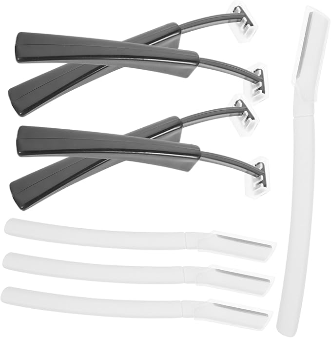 Ipetboom 4 Pack Eyebrow Trimmer Hair Trimmer Brow Razor Facial Hair Removal Grooming Tool