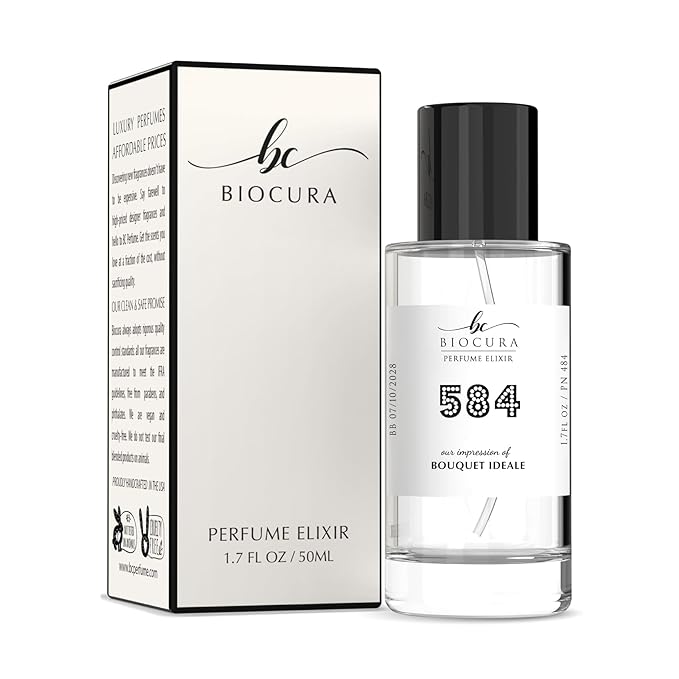 BC Perfume 584 Inspired by Casamorati 1888 Bouquet Ideale For Women Replica Fragrance Dupes Eau de Parfum Spray Bottle 1.7 Fl Oz/50ml-X1
