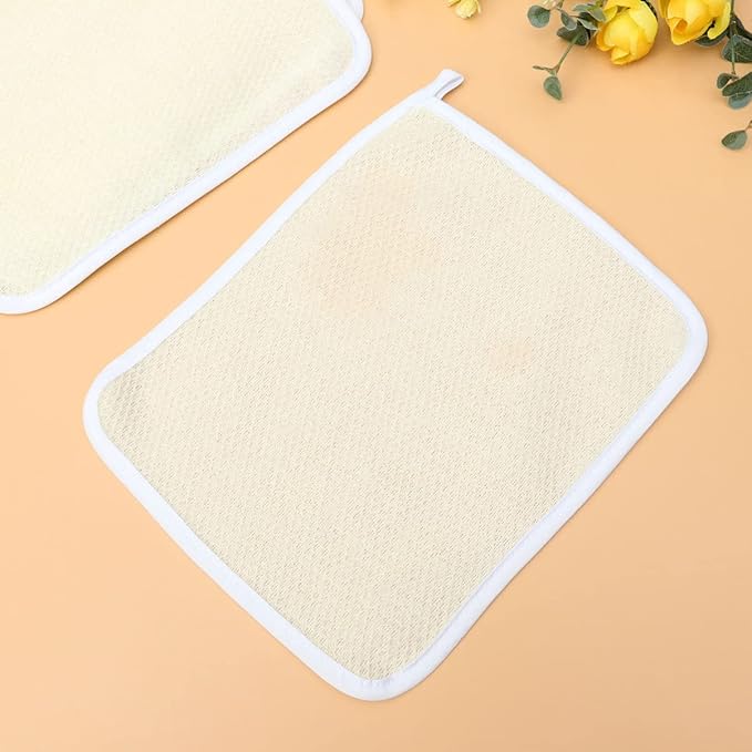 Healifty 15pcs Exfoliating Wash Cloth for Skin Care Bath Cloths Quick Drying for Exfoliating Dead Skin and Daily Use Shower