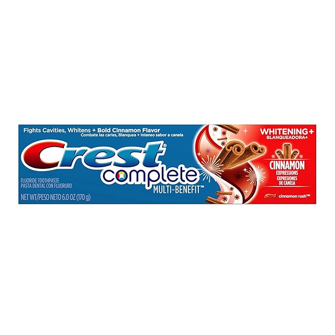 Crest Cinnamon Toothpaste, 6 Ounce, Pack of 2