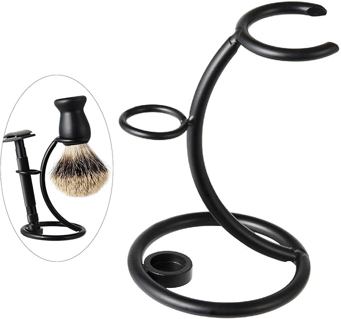 Modern Shaver Stand Space Saving Design Brush Holder Household Dorm Organization Bathroom Holder