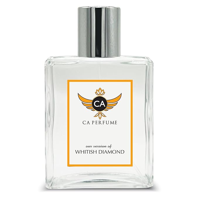 CA Perfume Impression of Whitish Diamond For Women Floral Aldehyde Fragrance Long Lasting Womens Perfume Eau De Parfum 3.4 Fl Oz 100ml