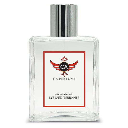 CA Perfume Impression of Lys Mediterranee For Unisex Floral Fragrance Long Lasting Perfume Eau De Parfum 3.4 Fl Oz 100ml