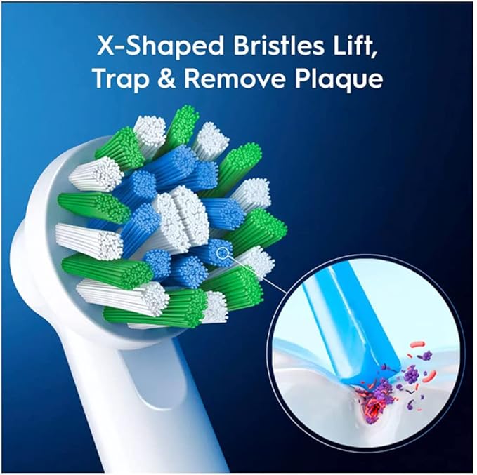 Oral-B Cross Action Electric Toothbrush Replacement Brush Heads, 10 ct.