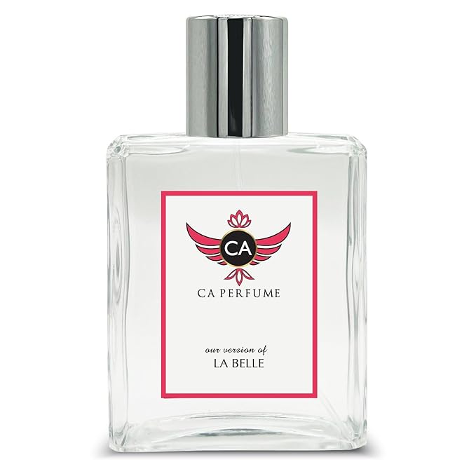 CA Perfume Impression of La Belle For Women Amber Vanilla Fragrance Long Lasting Womens Perfume Eau De Parfum 3.4 Fl Oz 100ml