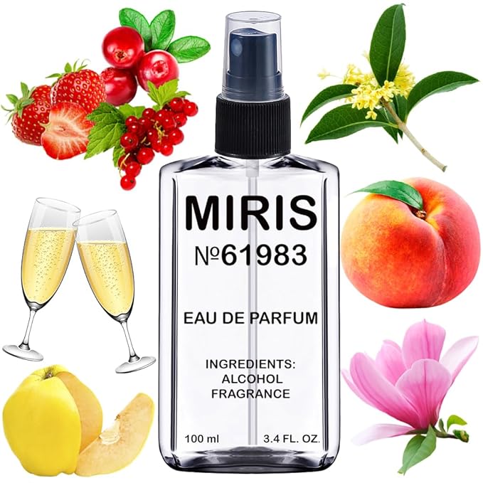 MIRIS No. 61983, Inspired by Art Nouveau, Long-Lasting Unisex Eau de Parfum for Women & Men, Spray 3.4 Fl Oz / 100 ml