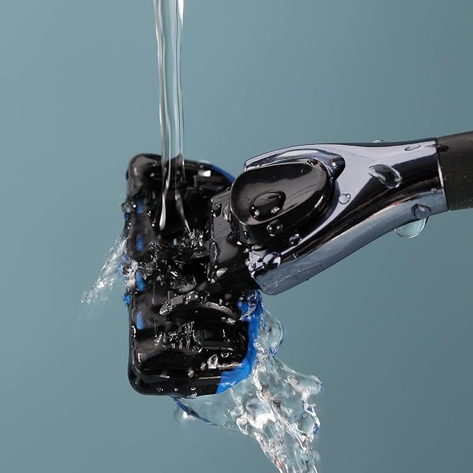 5 Blade Razor for Men with Dual Lubrication, Handle & Cartridges, Comfortable and Smooth Shaving