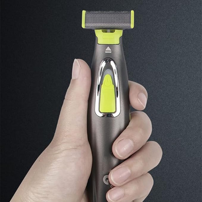 Beard Trimmer for Men, Rechargeable Face & Body Hair Trimmer, Washable Mens Electric Razors for Shaving Face, Beard, Mustache Trimmer, Double Sided Tooth Razors for Teen Boys