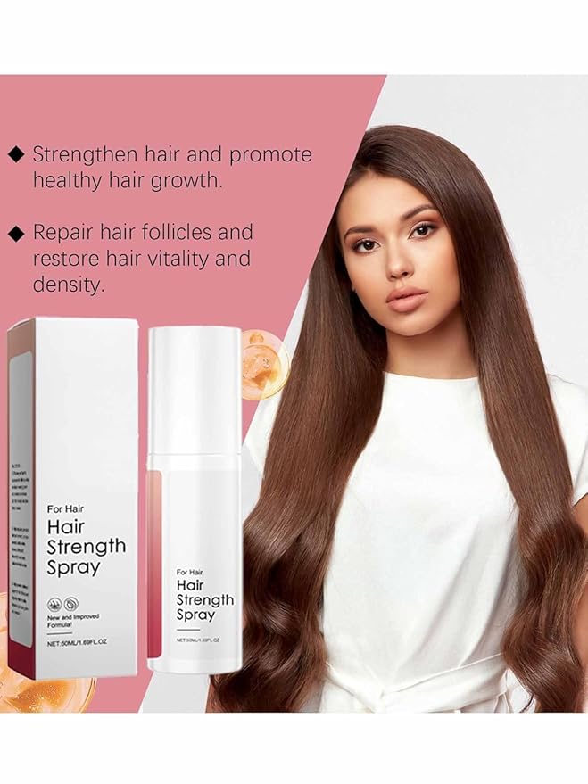 Advanced Hair Growth Oil Spray, Non-Greasy Natural Stronger and Hair Thickening Spray, Ideal for Dry Scalp - For Hair (3 Pcs)