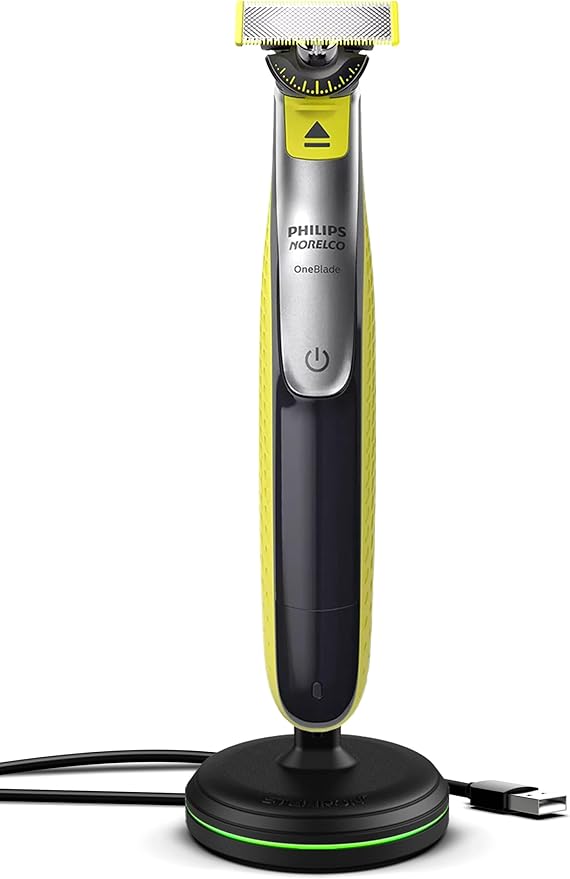 Charging Stand for Philips Norelco OneBlade 360 Shaver - Charger Dock with LED Light Indicator and USB Cable Compatible with Models QP2724, and QP2834